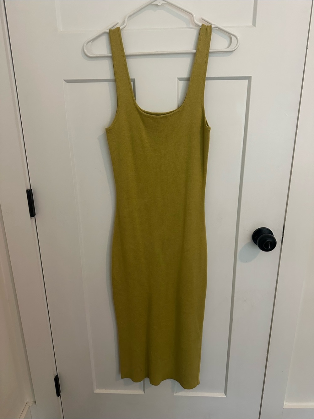 Sleeveless Knit Midi Dress